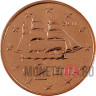 2 Euro Cent 2011 года - Греция - Парусник