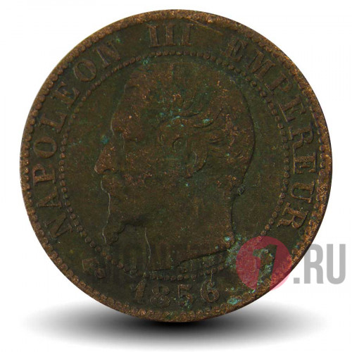 5 сантимов 1856 года - Франция - Наполеон III (K)