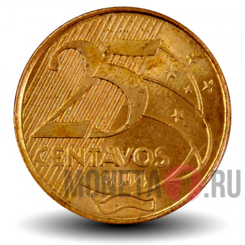 25 сентаво 2004 года - Бразилия - Мануэл Деодору да Фонсека