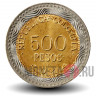500 песо 2014 года - Колумбия - Лягушка