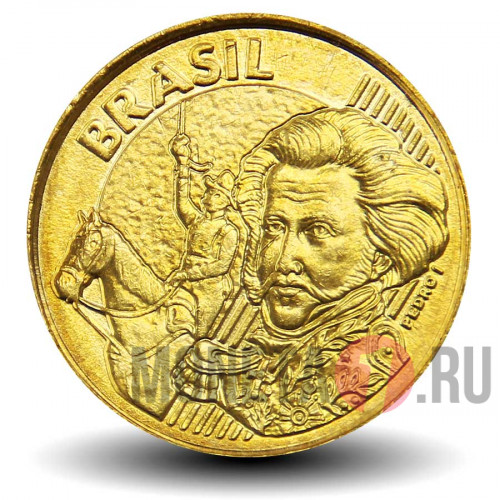 10 сентаво 2017 года - Бразилия - Педро I