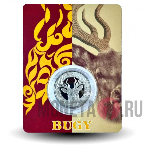 100 тенге 2020 года - BUGY - Олень - Казахстан