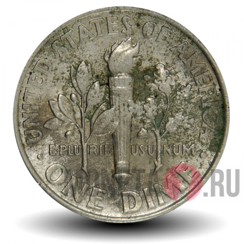 1 дайм 2003 года - США - Рузвельт - P
