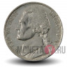 5 центов 1994 года - Усадьба Монтичелло (Monticello) - США - P