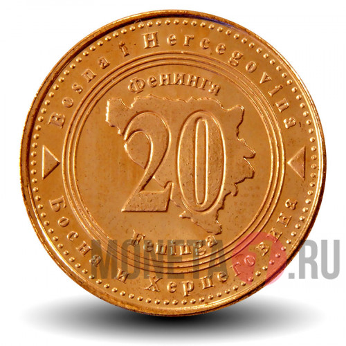 20 фенингов 2008 года - Босния и Герцеговина