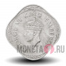 2 анны 1947 года - Британская Индия - "•" - Бомбей