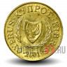 5 центов 2001 года - Кипр - Бык