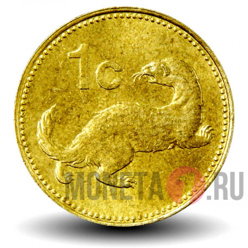 1 цент 2007 года - Мальта - Ласка