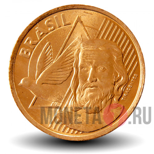 5 сентаво 2011 года - Бразилия - Тирадентис