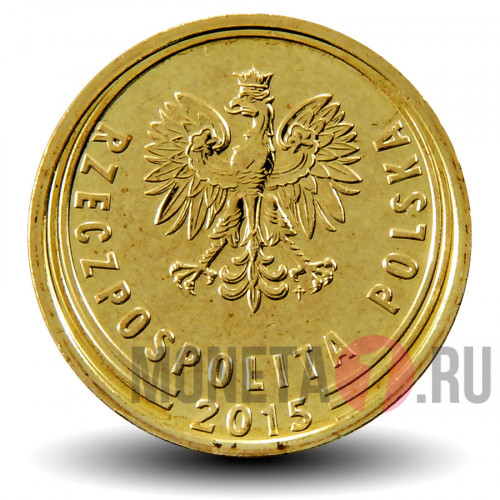 5 грошей 2015 года - Польша (магнитная)
