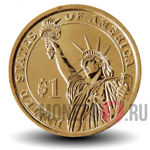 1 доллар 2016 года - 37-й президент США - Ричард Никсон - P