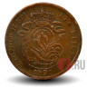 2 сантима 1871 года - Бельгия - Леопольд II
