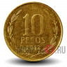 10 песо 2012 года - Чили - Бернардо О'Хиггинс