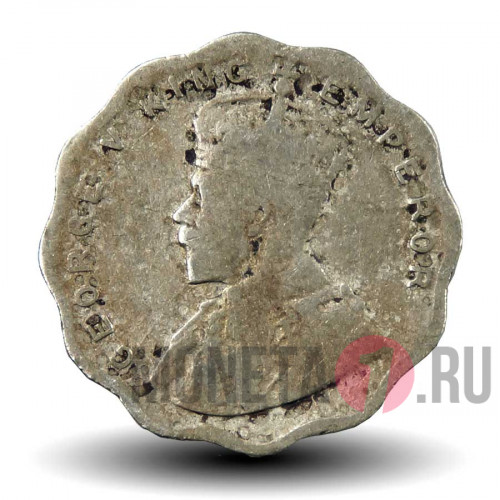 1 анна 1926 года - Британская Индия - George V