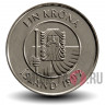 1 крона 1992 года - Исландия - Треска