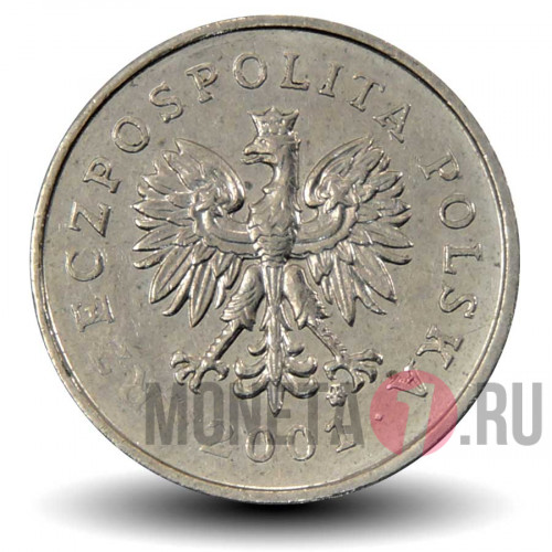 10 грошей 2001 года - Польша