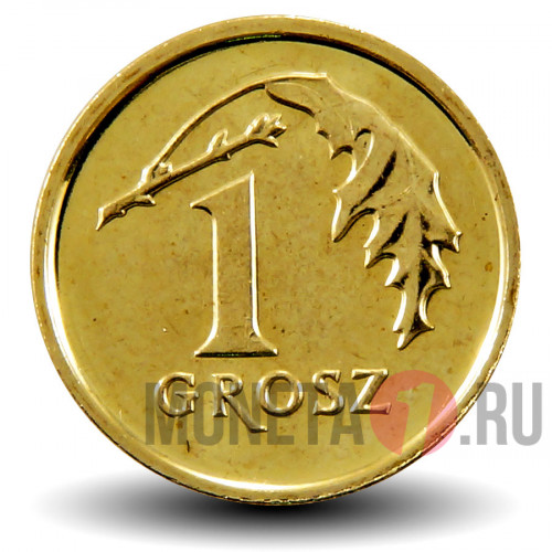 1 грош 2015 года - Польша (магнитная)