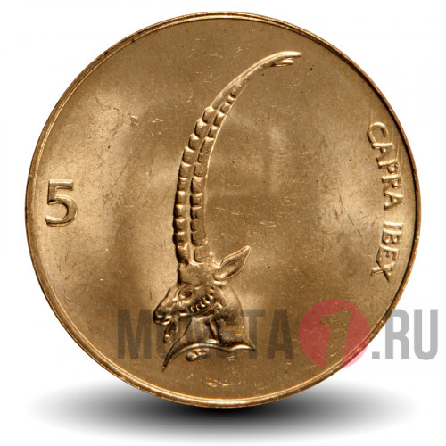 5 толаров 2000 года - Козерог - Словения