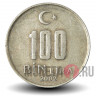 100000 лир 2002 года (100 Bin Lira) - Турция - Ататюрк