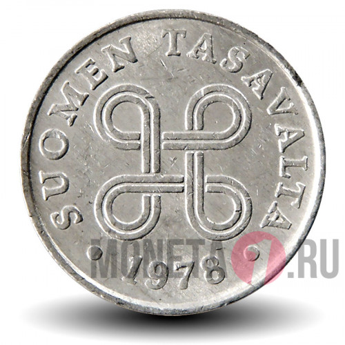 1 пенни 1978 года - Финляндия