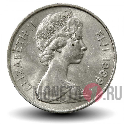 10 центов 1969 года - Фиджи