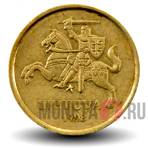 10 центов 1998 года - Литва