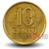 10 центов 1998 года - Литва