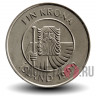 1 крона 1999 года - Исландия - Треска