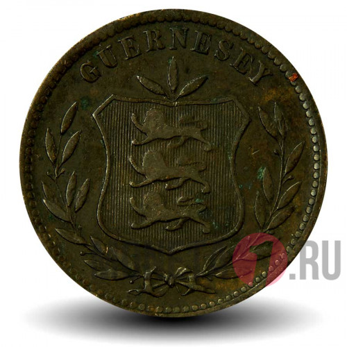 8 дублей 1903 года - Остров Гернси