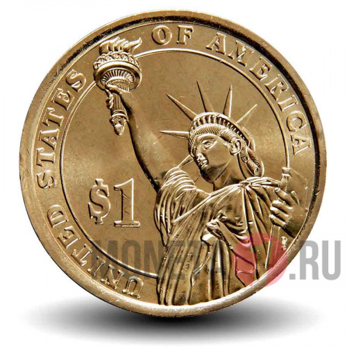 1 доллар 2016 года - 38-ой президент США - Джеральд Форд - D
