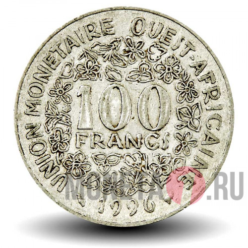 100 франков КФА BCEAO 1996 года - Западно-Африканские штаты