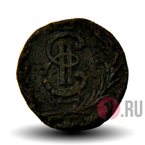 Полушка 1776 года - КМ - Сибирская монета - Екатерина II