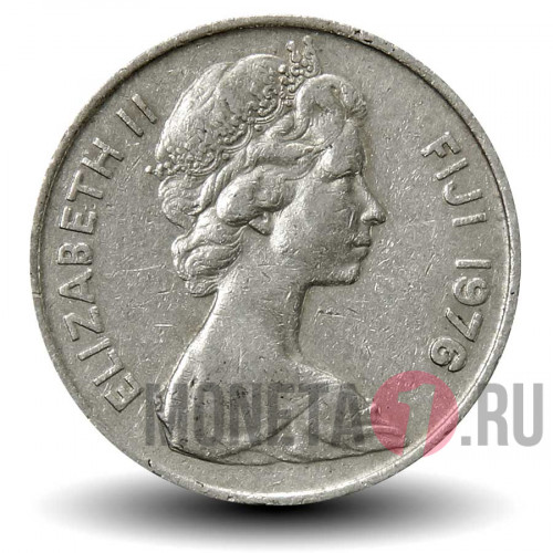 10 центов 1976 года - Фиджи
