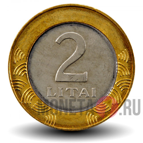 2 лита 2008 года - Литва - Всадник