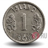 1 крона 1976 года - Исландия