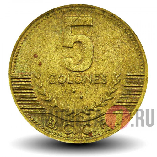 5 колонов 2001 года - Коста-Рика
