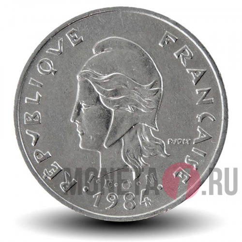 10 франков 1984 года - Французская Полинезия