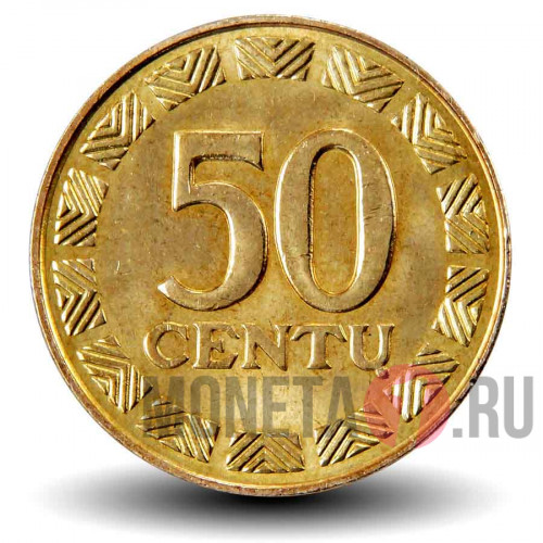 50 центов 2000 года - Литва - aUNC