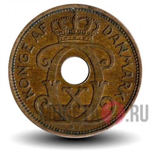 2 ore 1939 года - Дания - Кристиан X