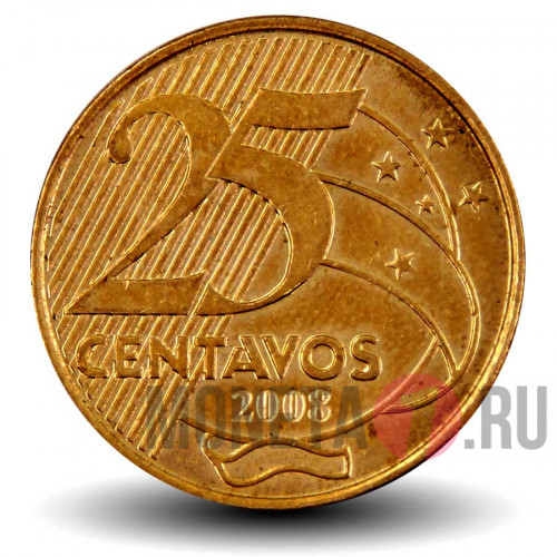 25 сентаво 2008 года - Бразилия - Мануэл Деодору да Фонсека