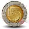 5 злотых 2015 года - Польша