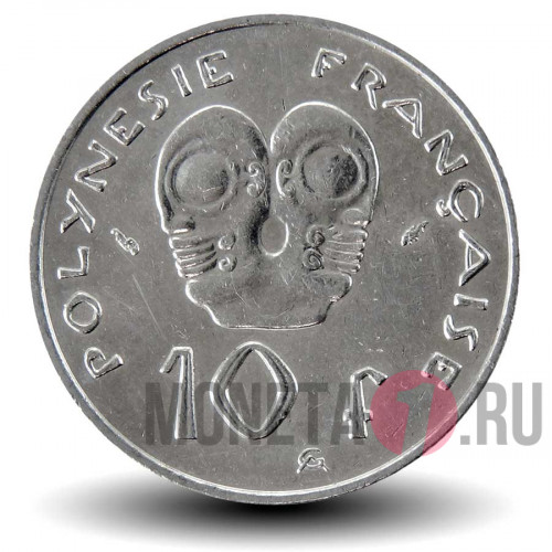 10 франков 1991 года - Французская Полинезия