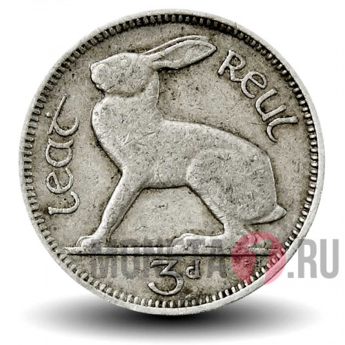 3 пенса 1948 года - Ирландия