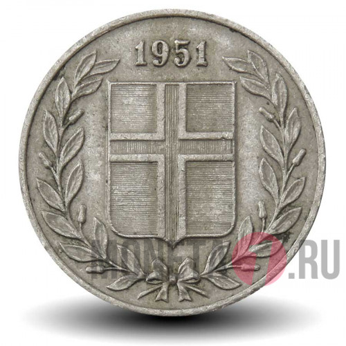 25 эйре 1951 года - Исландия