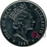10 pence 1985 год - Остров Мэн - АА