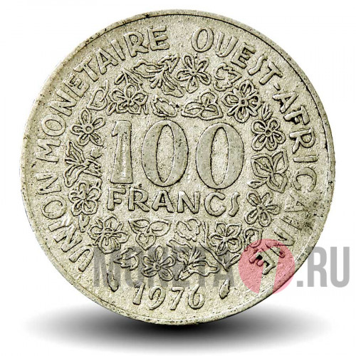 100 франков КФА BCEAO 1976 года - Западно-Африканские штаты