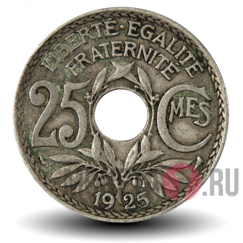 25 сантимов 1925 года - Франция