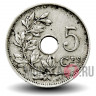 5 сантимов 1922 года - Бельгия - Альберт I - BELGIE
