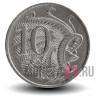 10 центов 2001 года - Австралия - Лирохвост