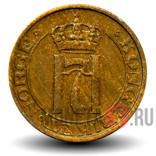 2 эре 1933 года - Норвегия - Хокон VII